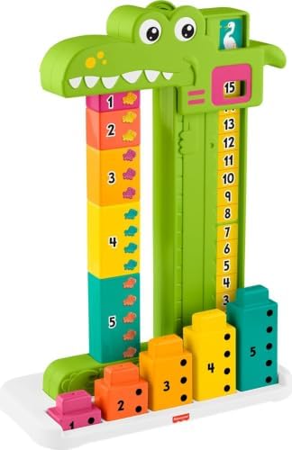 Fisher-Price Adding Alligator, Preschool Learning Toy | Counting Activity, 10…