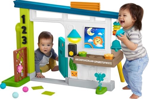 Fisher-Price Baby Learning Toy Laugh & Learn Ultimate Playhouse with Smart…
