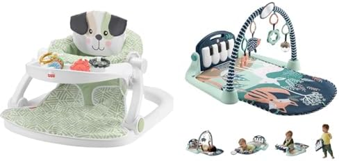 Fisher-Price Baby Portable Baby Chair Sit-Me-Up Floor Seat with Snack Tray…