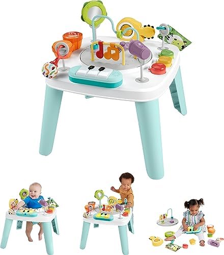 ​Fisher-Price Baby to Toddler Toy 3-in-1 Hit Wonder Activity Center & Play…