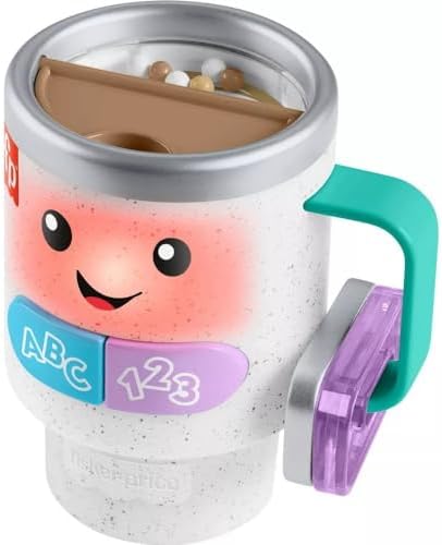 Fisher-Price Baby & Toddler Toy Laugh & Learn Coffee Mug Musical Activity…