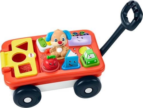 Fisher-Price Baby & Toddler Toy Laugh & Learn Pull & Play Learning Wagon…