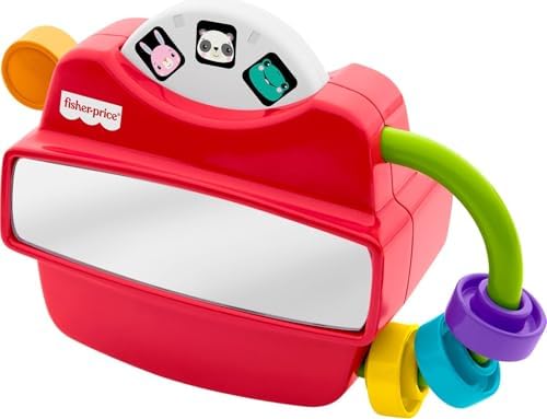 Fisher-Price Baby Toy Fidget Activity Viewer, Retro-Inspired Fine Motor Skill…