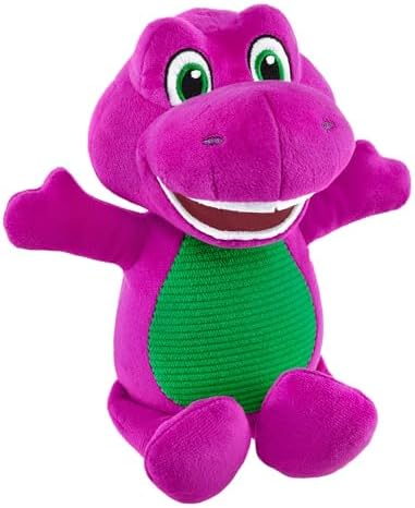 Barney World Toddler Toy 8-Inch Plush Dinosaur Character for Preschool…