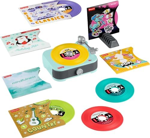 Fisher-Price Deluxe Rockin’ Record Player Set