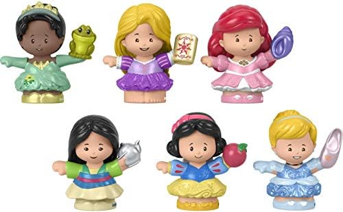 Fisher-Price Disney Princess Gift Set by Little People, 6 character figures…