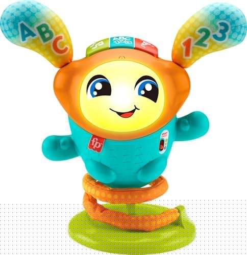 Fisher-Price DJ Bouncin’ Beats, Multilanguage Version | English, French, Baby…