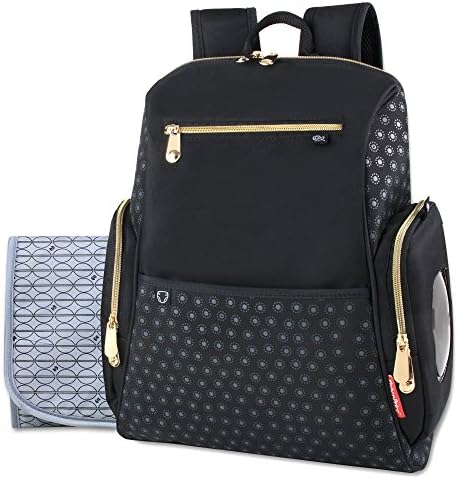 Fisher-Price Fashion Diaper Backpack with Fastfinder Pocket System
