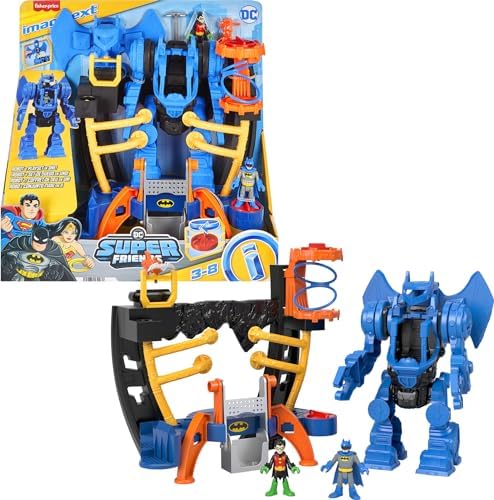 Fisher-Price Imaginext DC Super Friends Batman Toy, Robo Command Center…