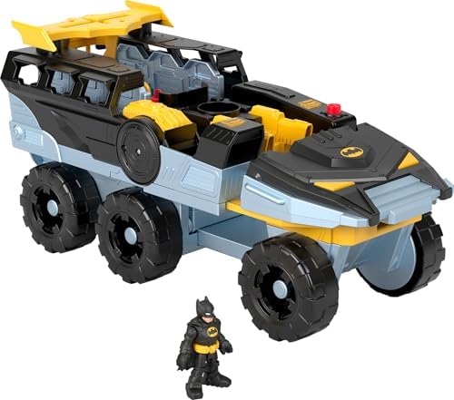 Fisher-Price Imaginext DC Super Friends Batman Toy Transforming Bat-Tank with…