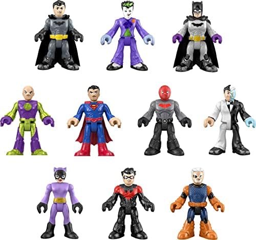 Fisher-Price Imaginext DC Super Friends Batman Toys, Ultimate Hero Villain…