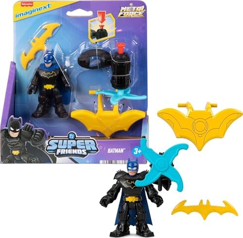 Fisher-Price Imaginext DC Super Friends, Metal Force Action Figure &…