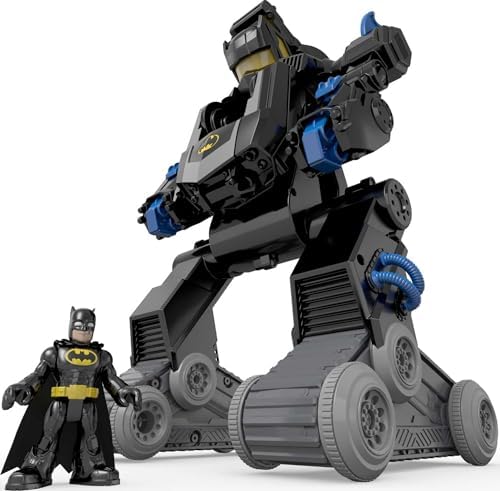 Fisher-Price Imaginext DC Super Friends RC Transforming Batbot 2-Ft-Tall…