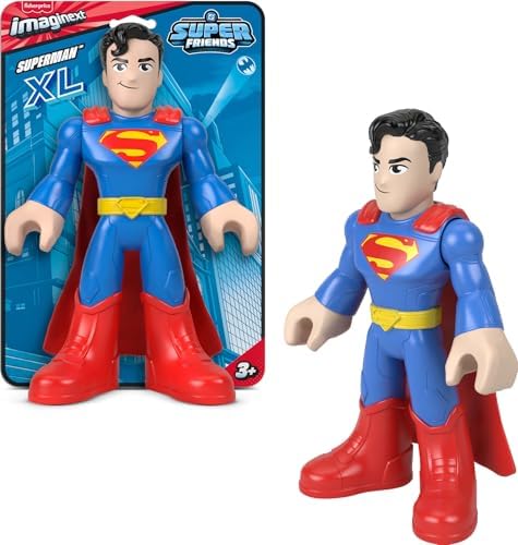 Fisher-Price Imaginext DC Super Friends XL 9-inch Superman Action Figure with…