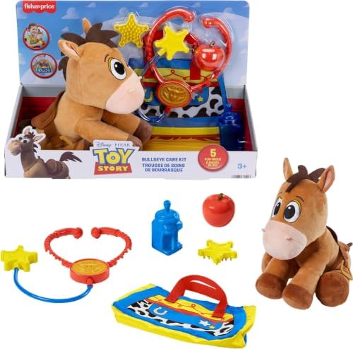 Fisher-Price Imaginext Disney and Pixar Toy Story Bullseye Care Kit | Plush…