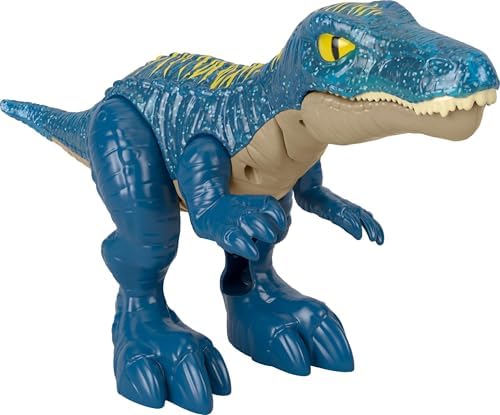 Fisher-Price Imaginext Jurassic World Dinosaur Toy Growl & Glow Baryonyx with…