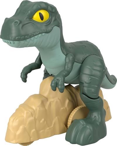 Fisher-Price Imaginext Jurassic World Dinosaur, Tyrannosaurus Rex Push-Toy…