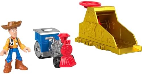 Fisher-Price Imaginext Toy Story Launcher Set with Woody & Vehicle