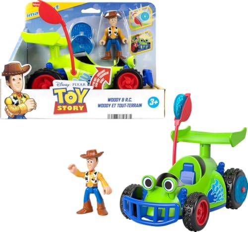 Fisher-Price Imaginext Toy Story Woody & R.C. Play Set with Accessories