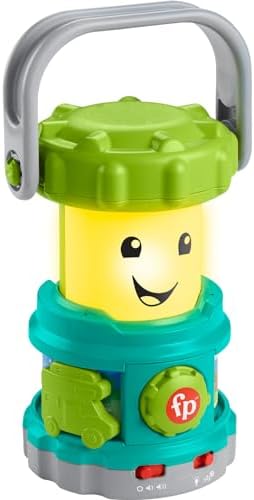 Fisher-Price Laugh and Learn Camping Fun Lantern | Baby Learning Toy, Pretend…