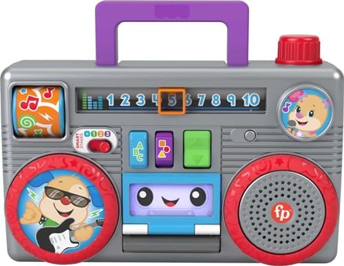 Fisher-Price Laugh & Learn Busy Boombox Baby Toy