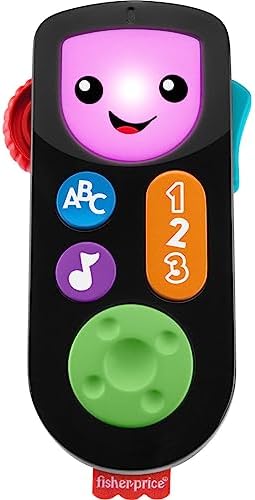 Fisher-Price Laugh & Learn Stream & Learn Remote Baby Toy | Pretend TV…