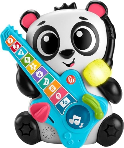 Fisher-Price Link Squad Jam & Count Panda Baby Toy | Electronic Learning Toy,…