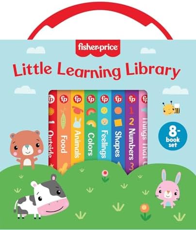 Fisher-Price: Little Learning Library (8-Book Set)