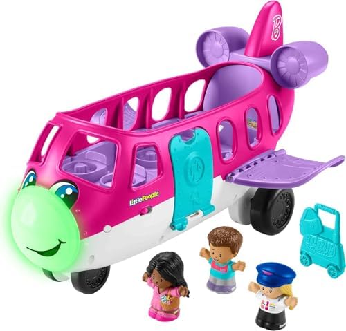 Fisher-Price Little People Barbie Little Dream Plane, Multi-Language | Toy…