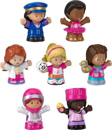 Fisher-Price Little People Barbie Toddler Toys, You Can Be Anything Figure…