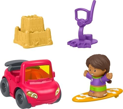 Fisher-Price Little People Beach Day Figure & Vehicle Set