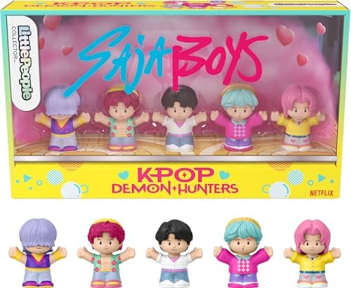 ​Little People Collector Kpop Demon Hunters: Saja Boys Special Edition Set…