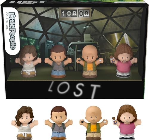 Little People Collector LOST TV Show Special Edition Figure Set in Display…