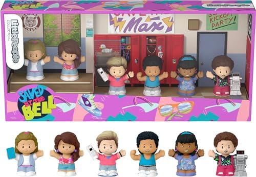 Little People Collector Saved by The Bell Special Edition Set, 6 Figures for…