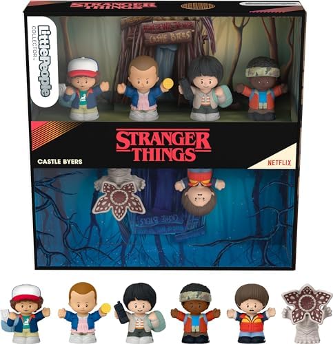 Little People Collector Stranger Things Castle Byers Special Edition Set for…