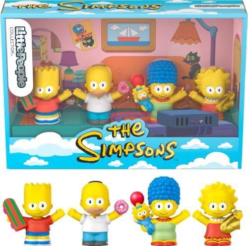 ​Little People Collector The Simpsons TV Series Special Edition Set for Fans,…