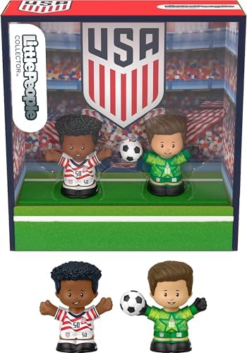 Little People Collector U.S. Soccer Special Edition Set for Sports Fans, 2…