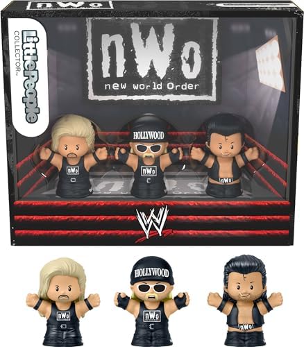​Little People Collector WWE: New World Order Special Edition Figure Set for…