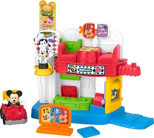 Fisher-Price Little People Disney Jr Mickey Mouse & Goofy’s Diner