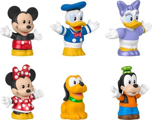 Fisher-Price Little People DISNEY Mickey & Friends Figure Pack | 6-Piece…