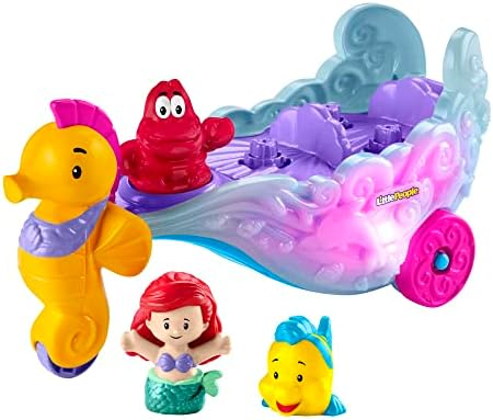 Fisher-Price Little People Disney Princess Ariel's Sea Carriage