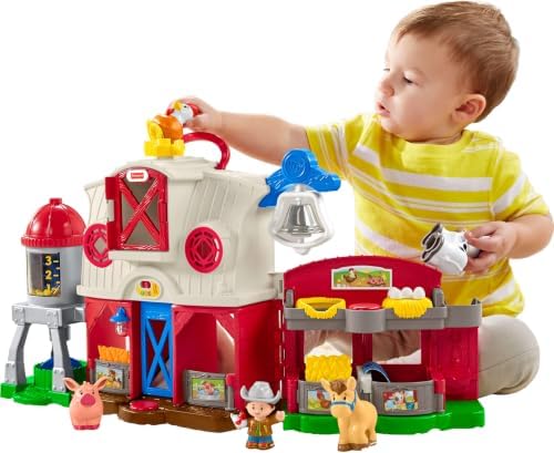 Fisher-Price Little People Toddler Learning Toy Caring for Animals Farm…