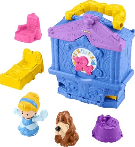 Fisher-Price Little People Toddler Toy Disney Princess Cinderella On-the-Go…