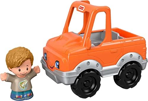 Fisher-Price Little People Toddler Toy Help A Friend Pick Up Truck Orange…