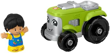 ​Fisher-Price Little People Toddler Toy Tractor and Farmer Character Figure…