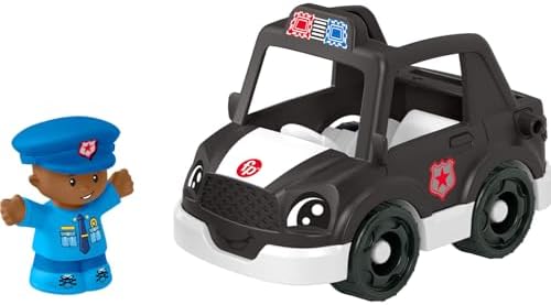 Fisher-Price Little People Toddler Toys Police Car Push-Along Vehicle &…