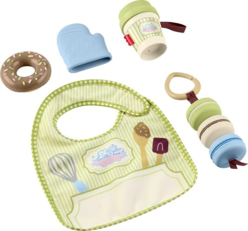 Fisher-Price Mini Me Moments Baby’s Bakery Set, Baby Toys | 5-Piece Pretend…