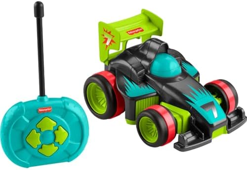 Fisher-Price Preschool Toy Remote Controlled Car My Easy RC with 2 Speeds for…