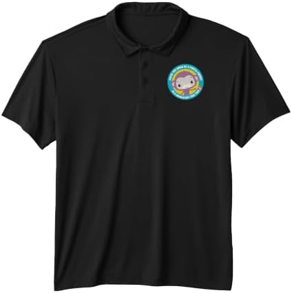 Fisher-Price Purple Monkey Circle Performance Polo Shirt