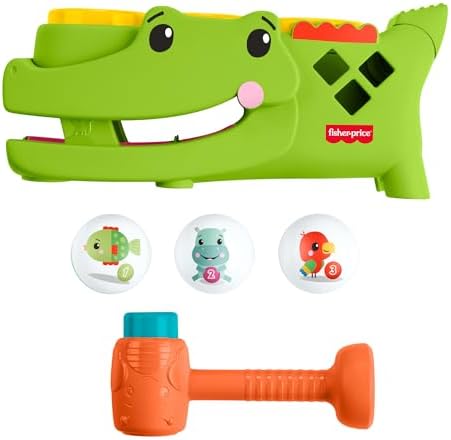 Fisher-Price Sit & Tap Rolligator, Baby Toy